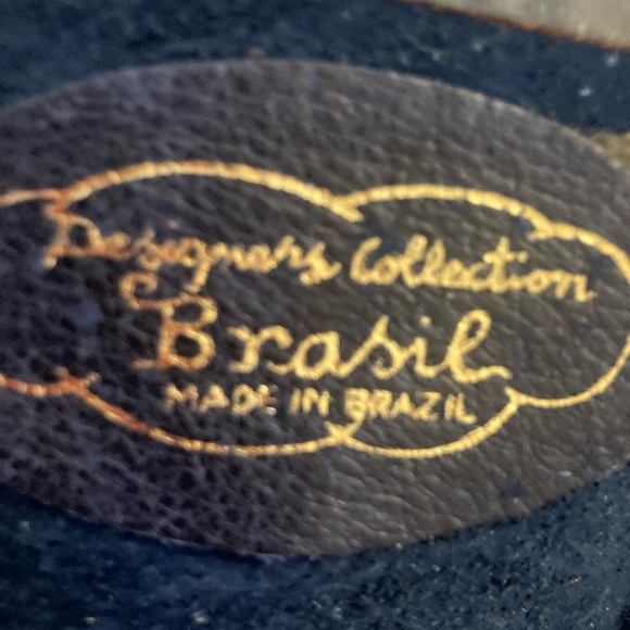 Vintage Navy Boots With Front Zipper - Picture 8 of 8